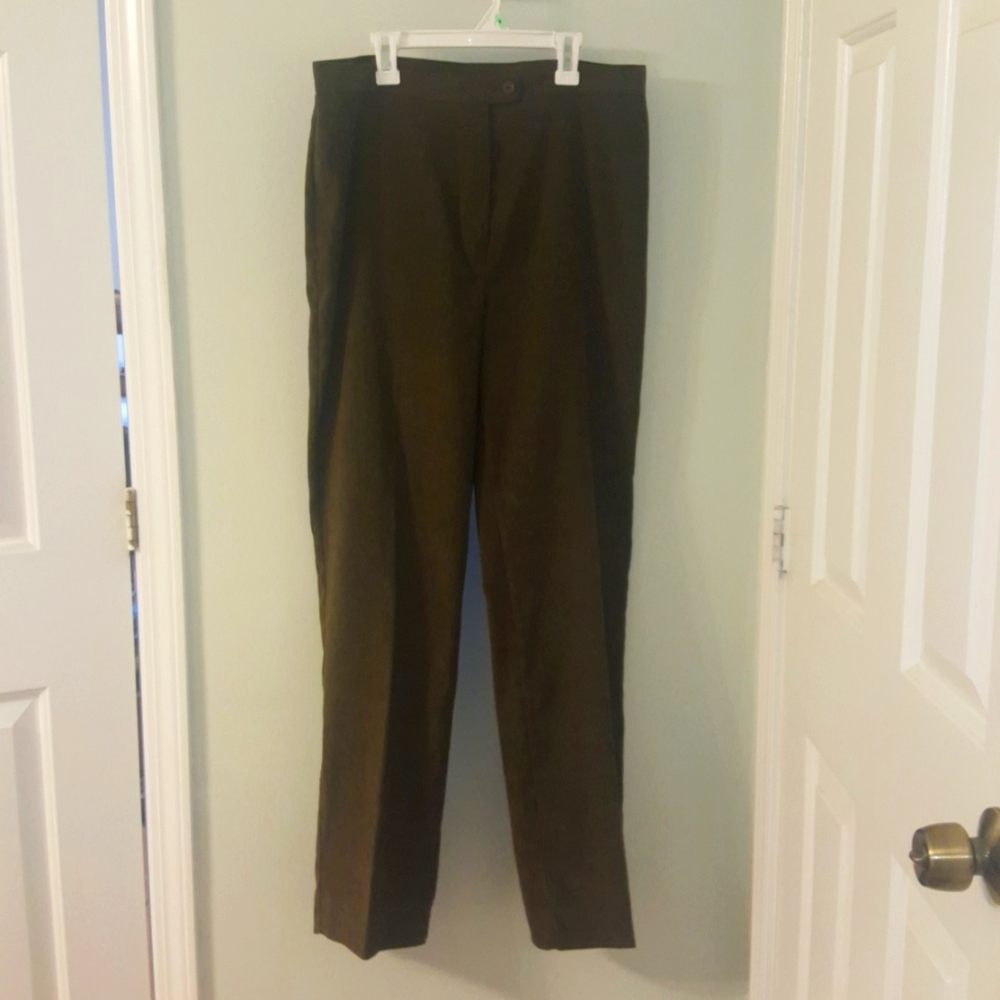 Sport collection micro suede slacks Sz 12